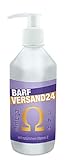 Barfversand24 | Omega 3-6-9-BARF-Öl für Hunde | 500ml mit Pumpspender | enthält u.A. Lachsöl, Hanföl, Borretschöl und Vitamin E
