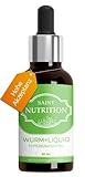 Saint Nutrition® Wurm+ Liquid Vegan, Flüssige Wurmkur & natürliche Entwurmung - besonders zu empfehlen für den Hund und die Katze - für Katzen und Hunde