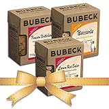 Bubeck | 3 x 750g Hundekekse | Natürlich und hart Gebacken | Snackbox | die ideale Belohnung für unterwegs (Mix)