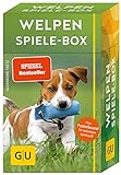 Welpen Spiele-Box gelb 12 x 3,5 cm: Plus Futterbeutel für sofortigen Spielspaß (GU Tier-Box)